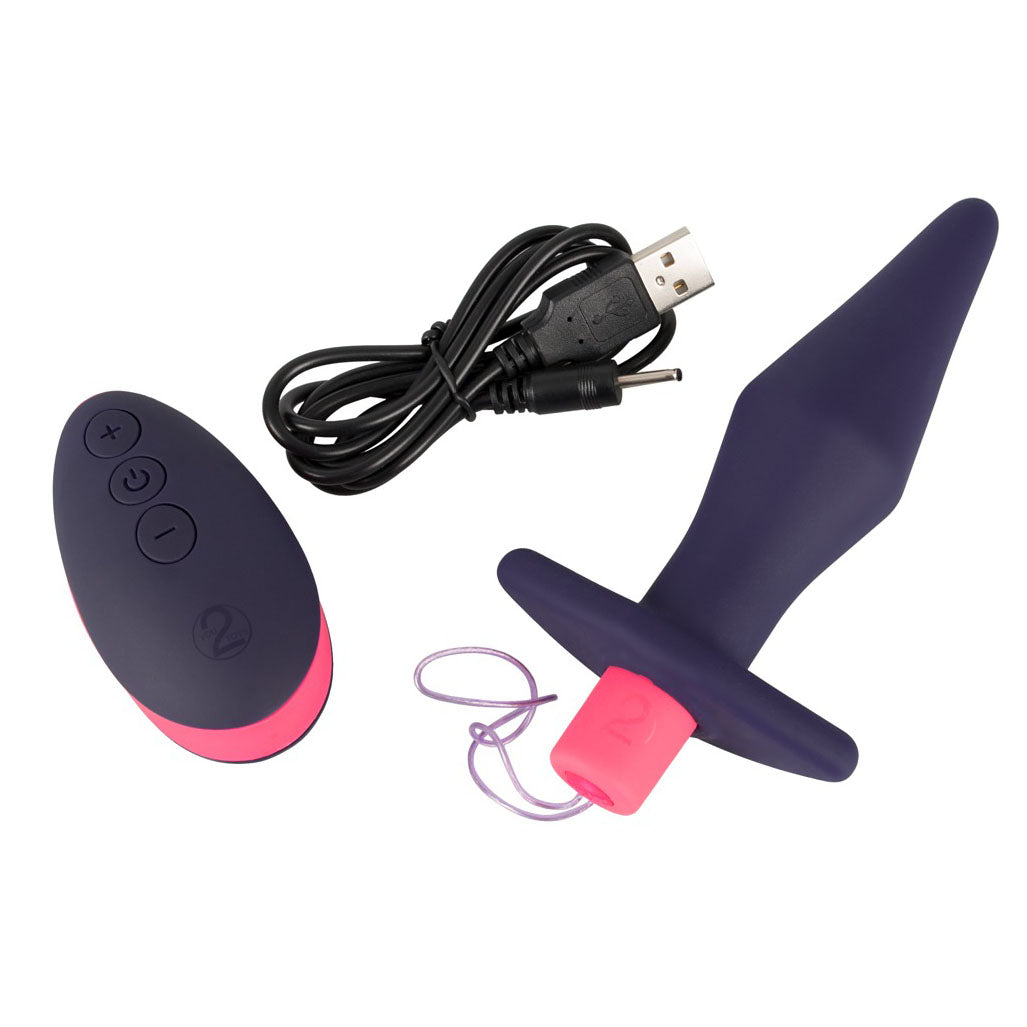 Plug anal rechargeable avec télécommande