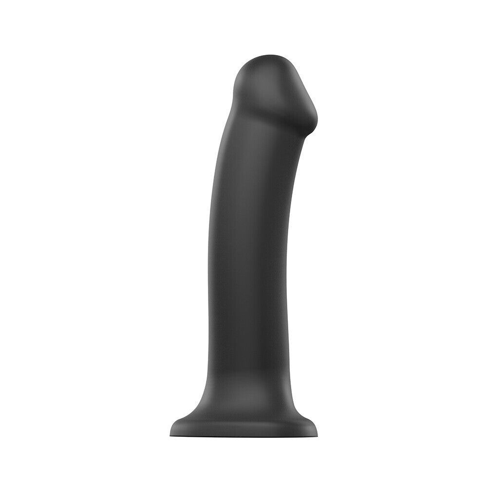 Gode ​​en silicone double densité pliable Strap On Me XLarge Noir