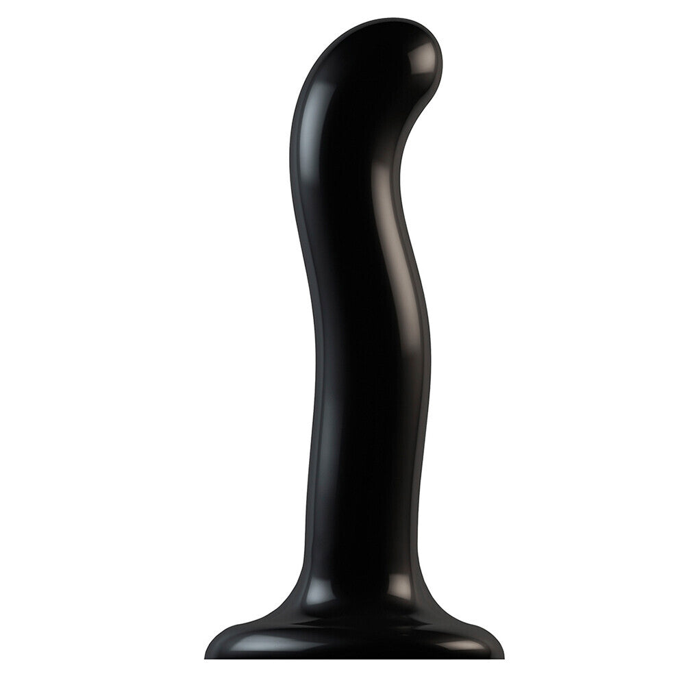 Gode ​​courbé Strap On Me pour prostate et point G Medium Noir