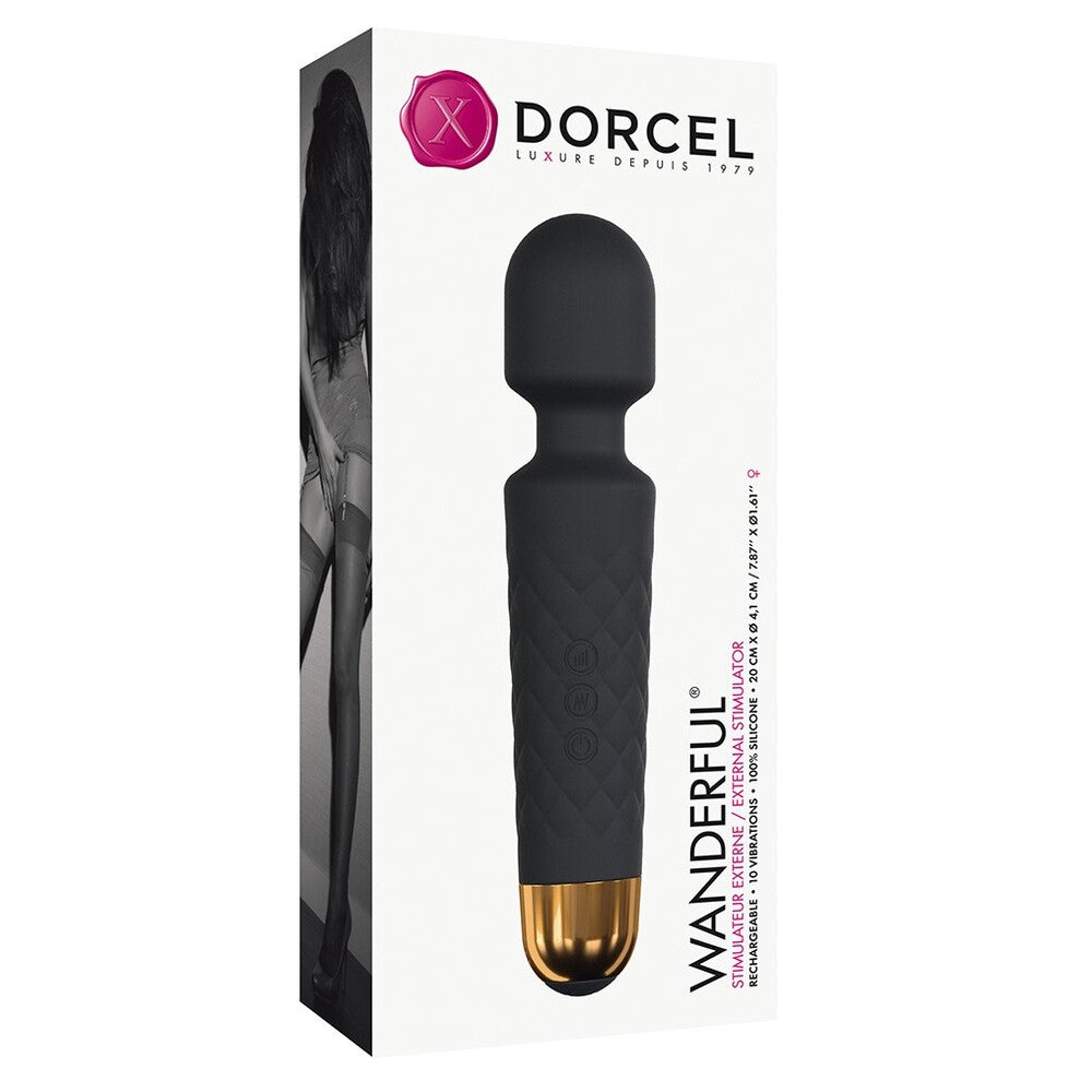 Baguette Wanderful noire de Dorcel