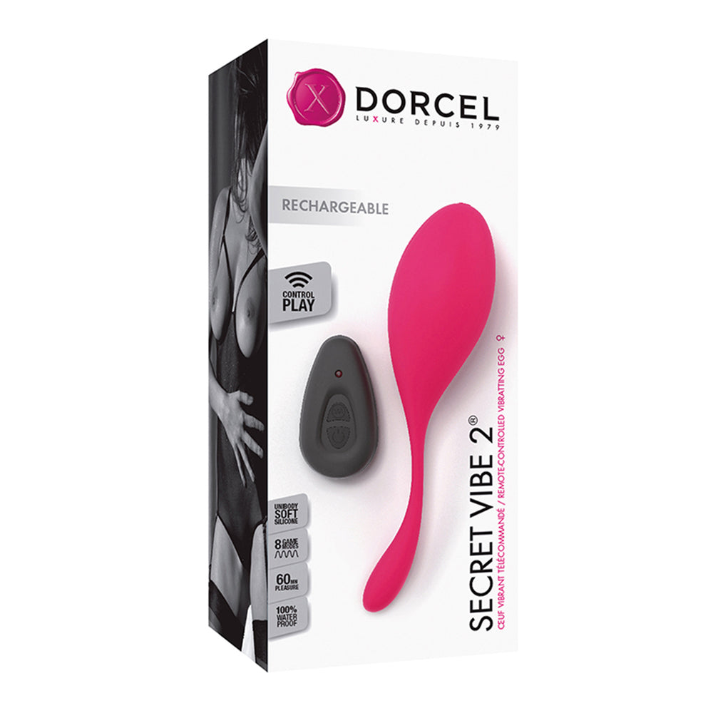 Huevo vibrador con control remoto Dorcel Secret Vibe 2