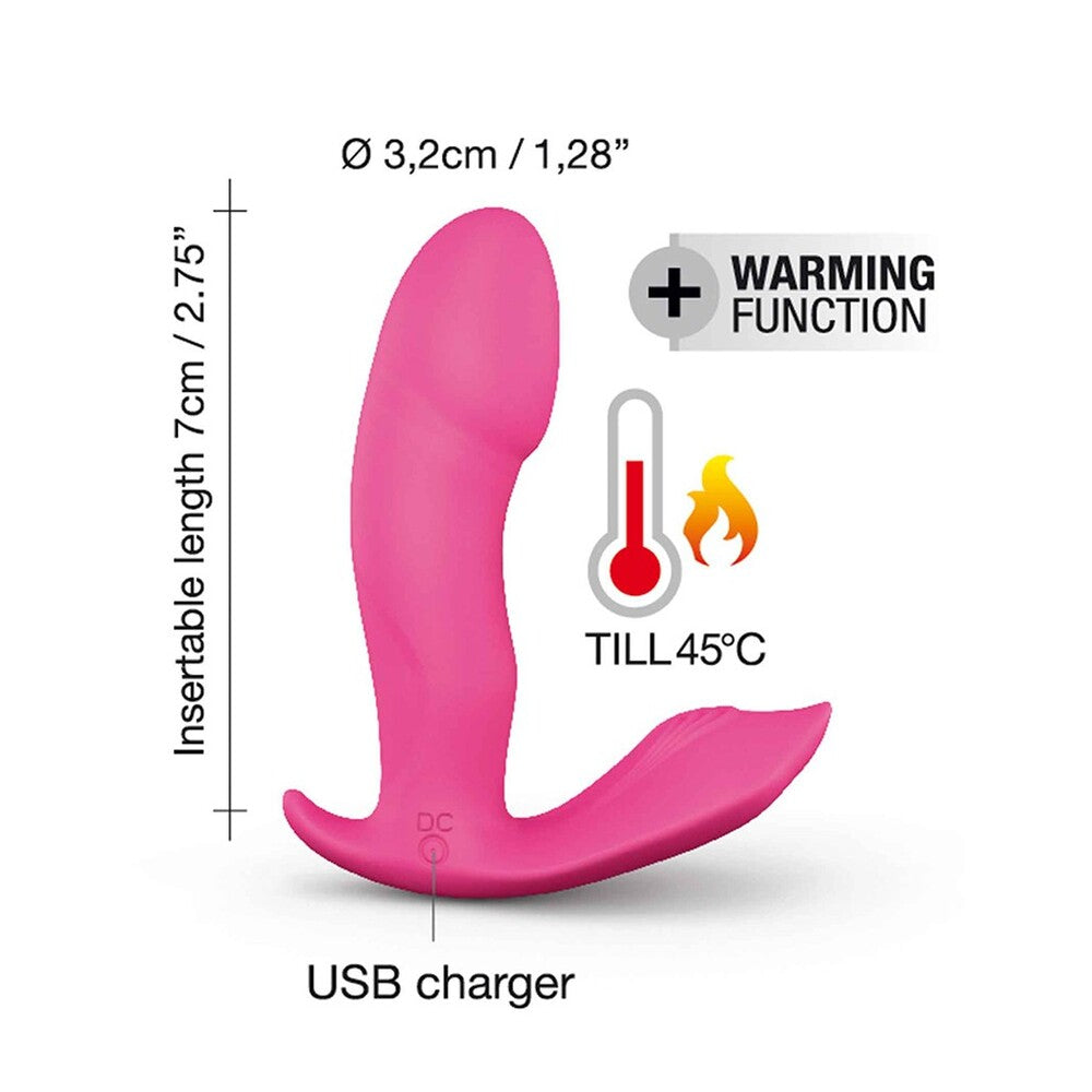 Vibrador con control de voz y calentamiento de clítoris Secret de Dorcel