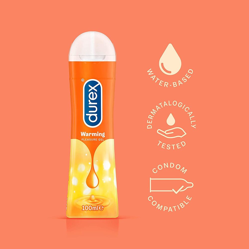 Gel lubricante calentador Durex 100 ml