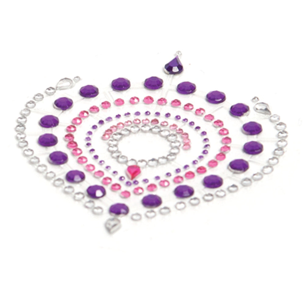 Bijoux Indiscrets Bijoux Strass Flamboyant Violet Rose