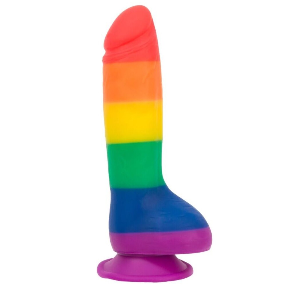 Consolador arcoiris de 20 cm de Addiction Justin