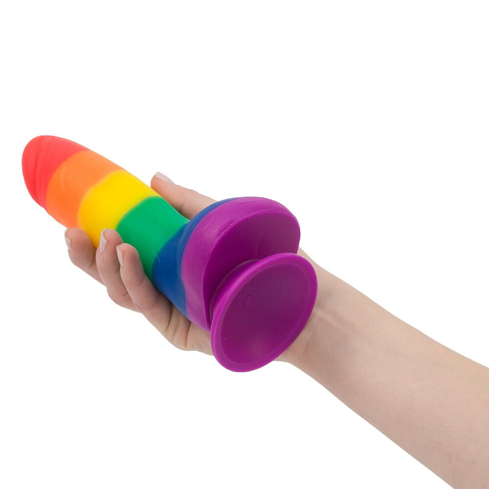 Addiction Justin 8 Inch Rainbow Dildo