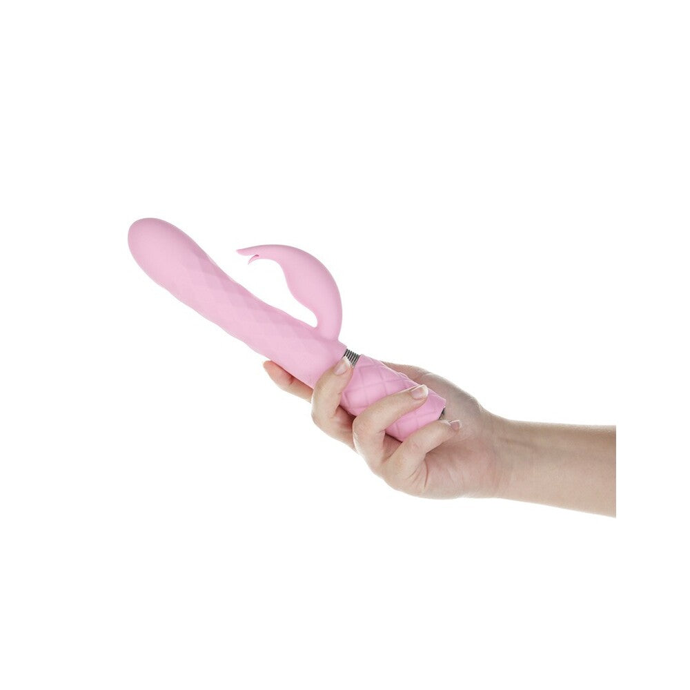 Vibrador de conejo rosa Lively de Pillow Talk