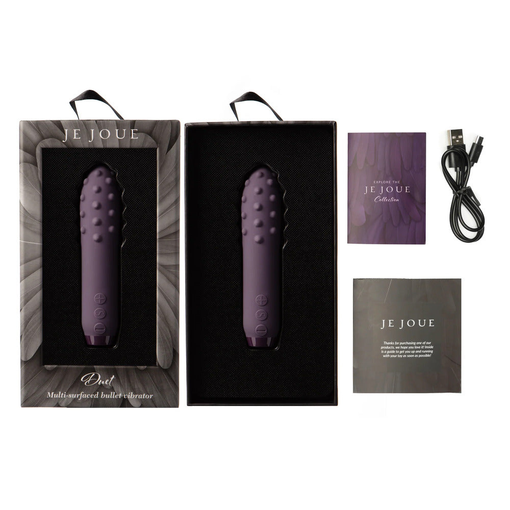 Je Joue Duet Vibromasseur Bullet Multi-Surfaces Violet