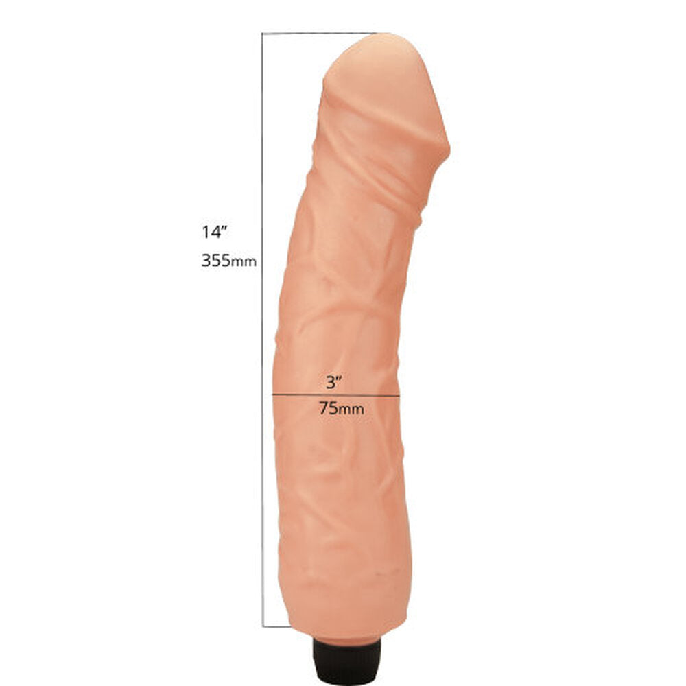 Vibrador gigante King Kong de 14 pulgadas