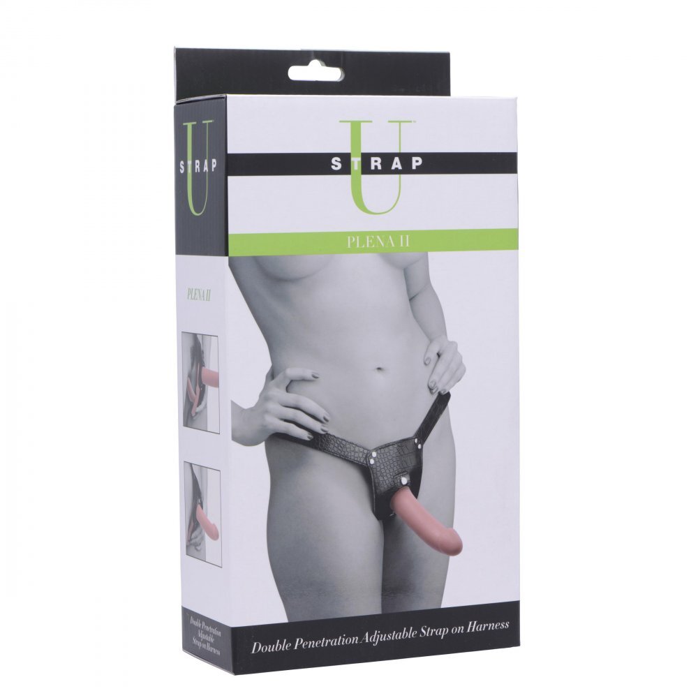 Gode ​​ceinture double pénétration Plena II