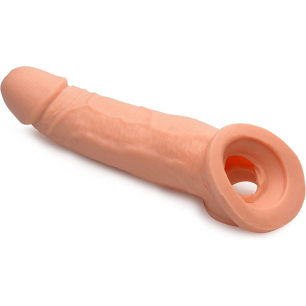 Extensión de pene con punta sólida de 2 pulgadas Ultra Real