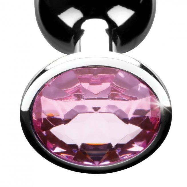 Plug anal moyen Booty Sparks Pink Gem