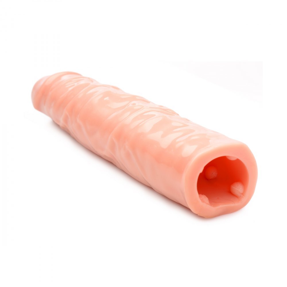 Funda para agrandar el pene de 3 pulgadas de color carne Size Matters