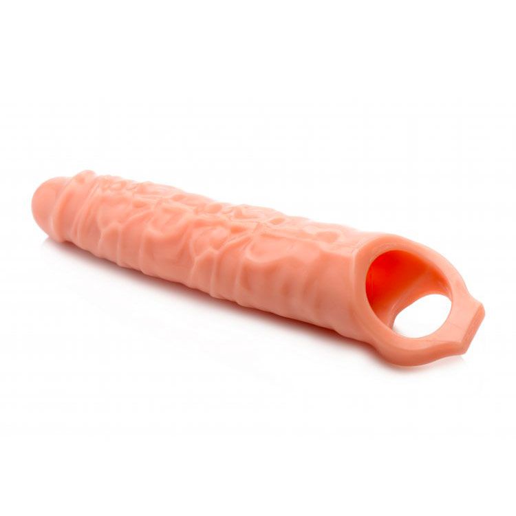 Funda extensora de pene de 3 pulgadas de color carne Size Matters