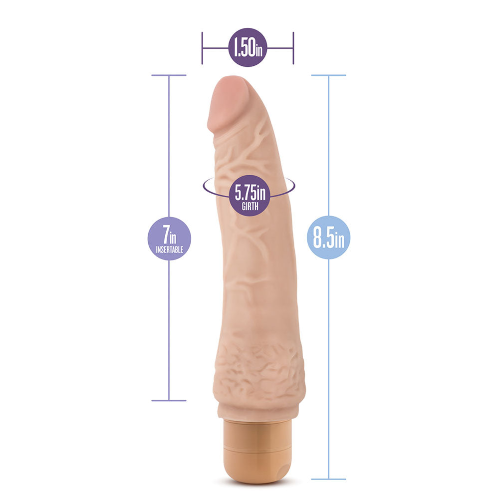 Vibrador para pene Dr. Skin Cock Vibe 7 de 8,5 pulgadas