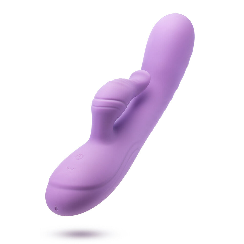 Potente vibrador doble estimulador Blush Evelyn