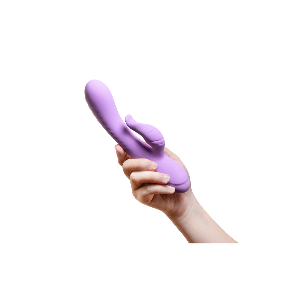 Potente vibrador doble estimulador Blush Evelyn