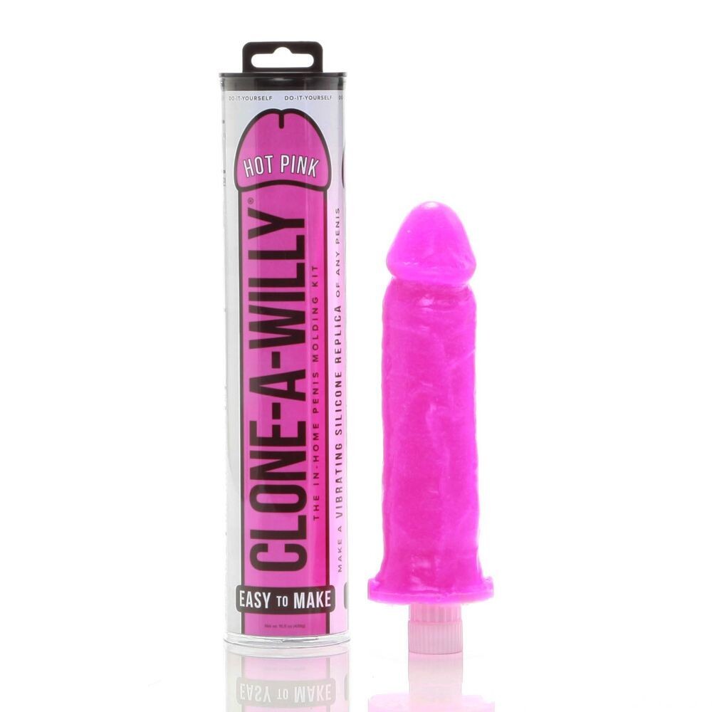 Vibrador rosa intenso Clone A Willy