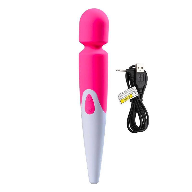 Baguette magique rechargeable étanche iWand 10 vitesses rose