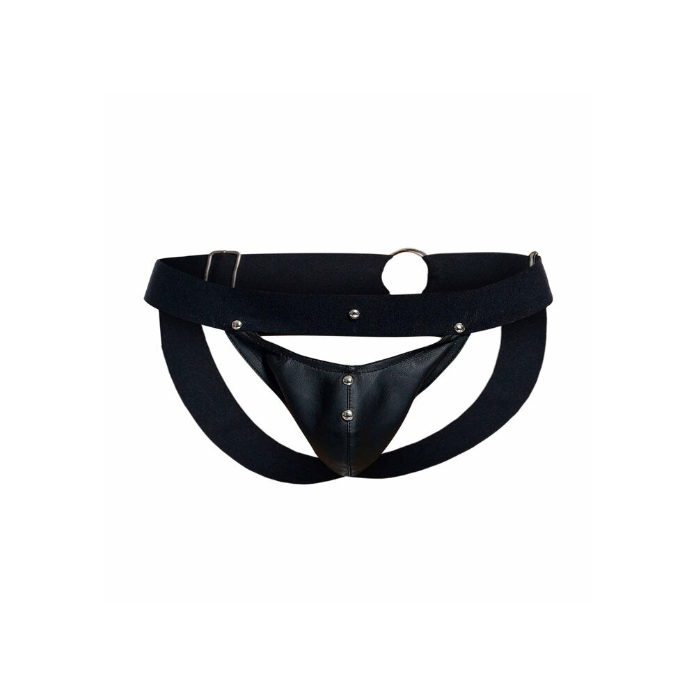 Jockstrap Peekaboo Dngeon de Male Basics Noir Taille Unique