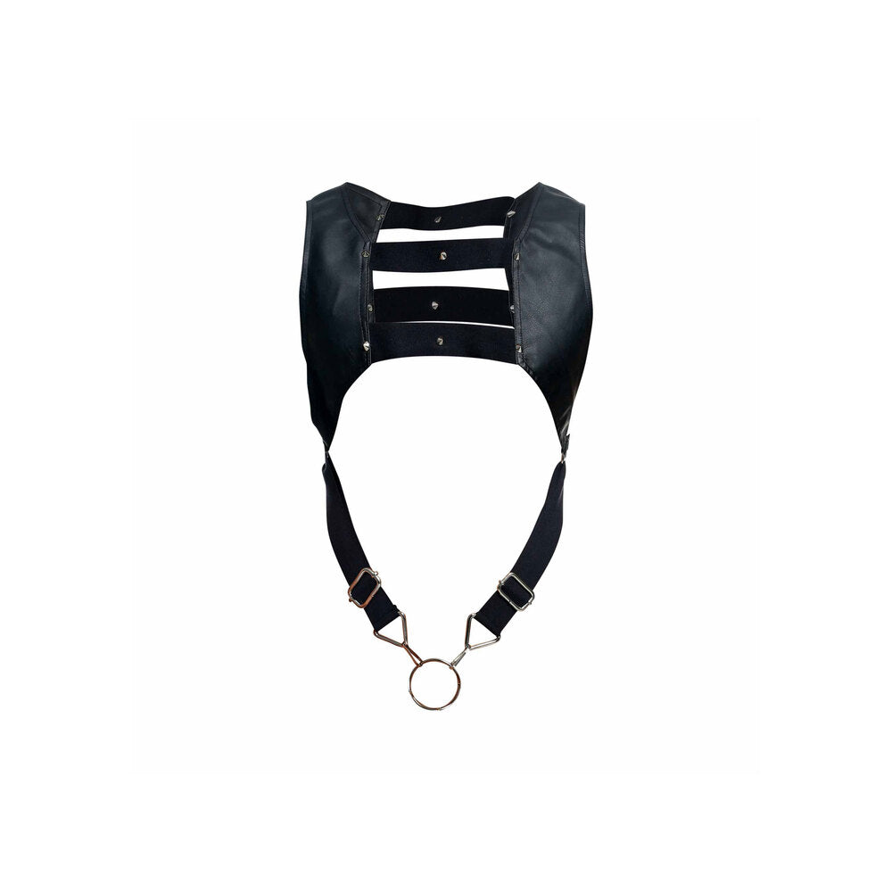 Male Basics Dngeon Crop Top Cockring Harness