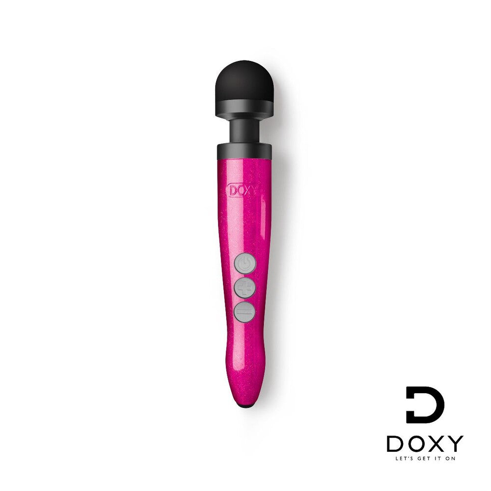 Baguette magique moulée sous pression rechargeable Doxy ROSE VIF