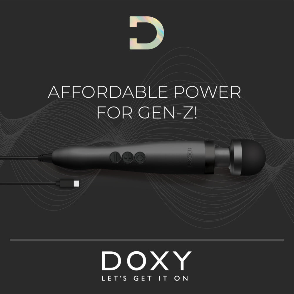 Doxy Wand 3 Noir Alimenté par USB