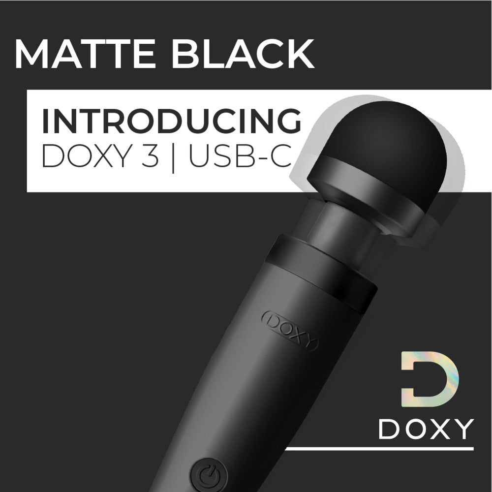 Doxy Wand 3 Noir Alimenté par USB