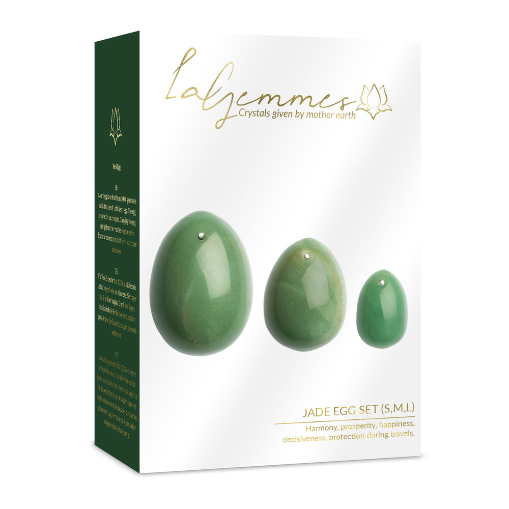 Coffret d'oeufs de yoni La Gemmes Jade