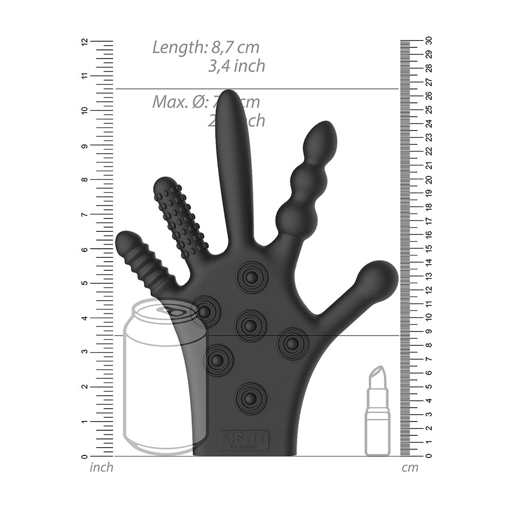 Gant de stimulation en silicone