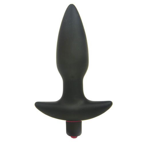 Plug anal en silicone avec balle vibrante