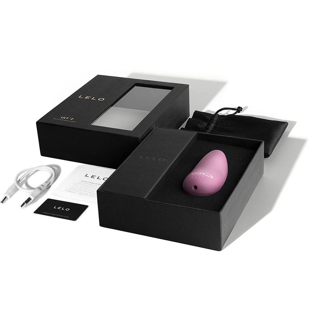 Vibromasseur clitoridien Lelo Lily 2 Rose et Glycine