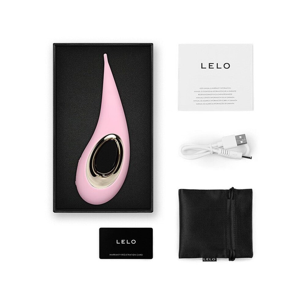 Stimulateur clitoridien elliptique Lelo Dot Rose