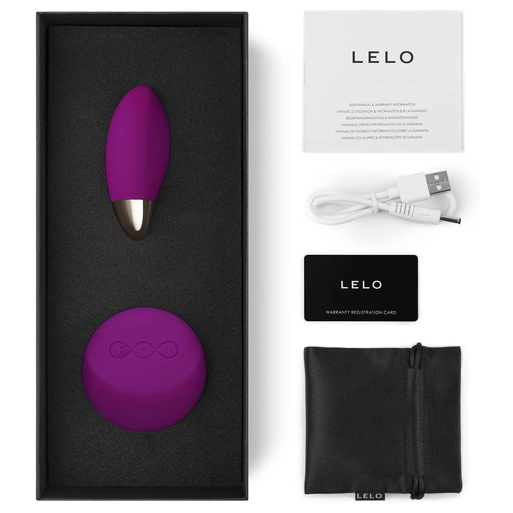 Lelo Lyla 2 Deep Rose Vibrant Bullet