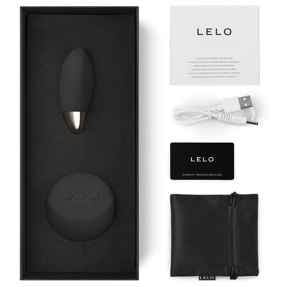 Lelo Lyla 2 Obsidian Black Vibrant Bullet