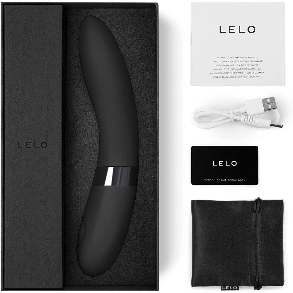 Vibrador de punto G de doble potencia Lelo Elise 2, color negro