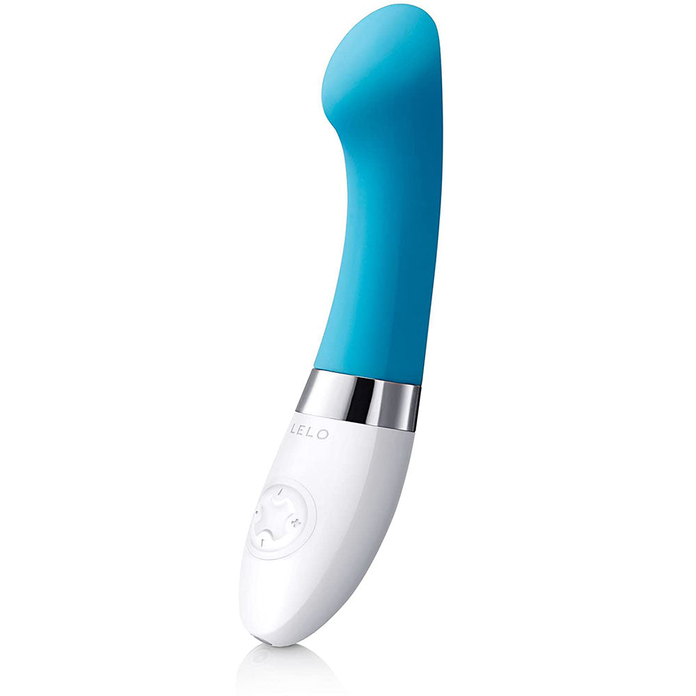 Vibrador de punto G azul turquesa Lelo Gigi 2