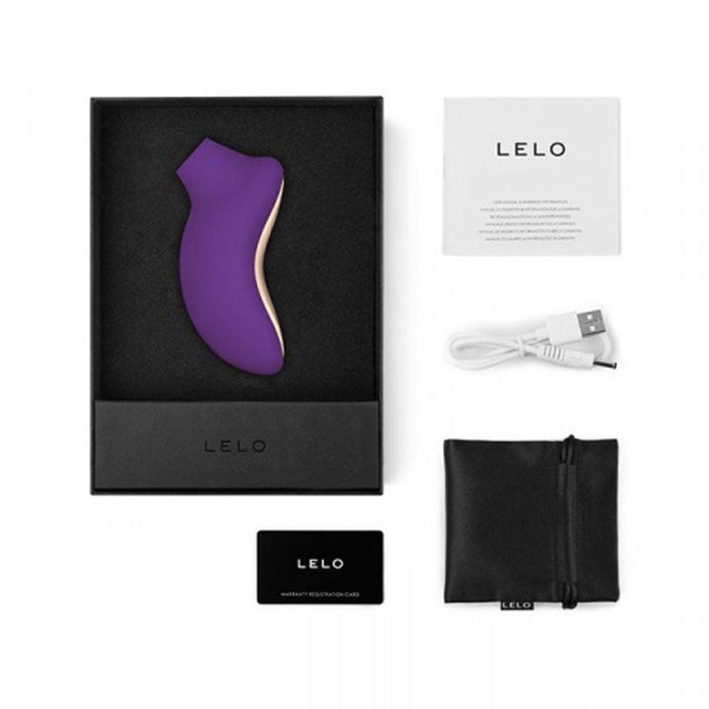 Vibrador de clítoris morado Lelo Sona Cruise 2