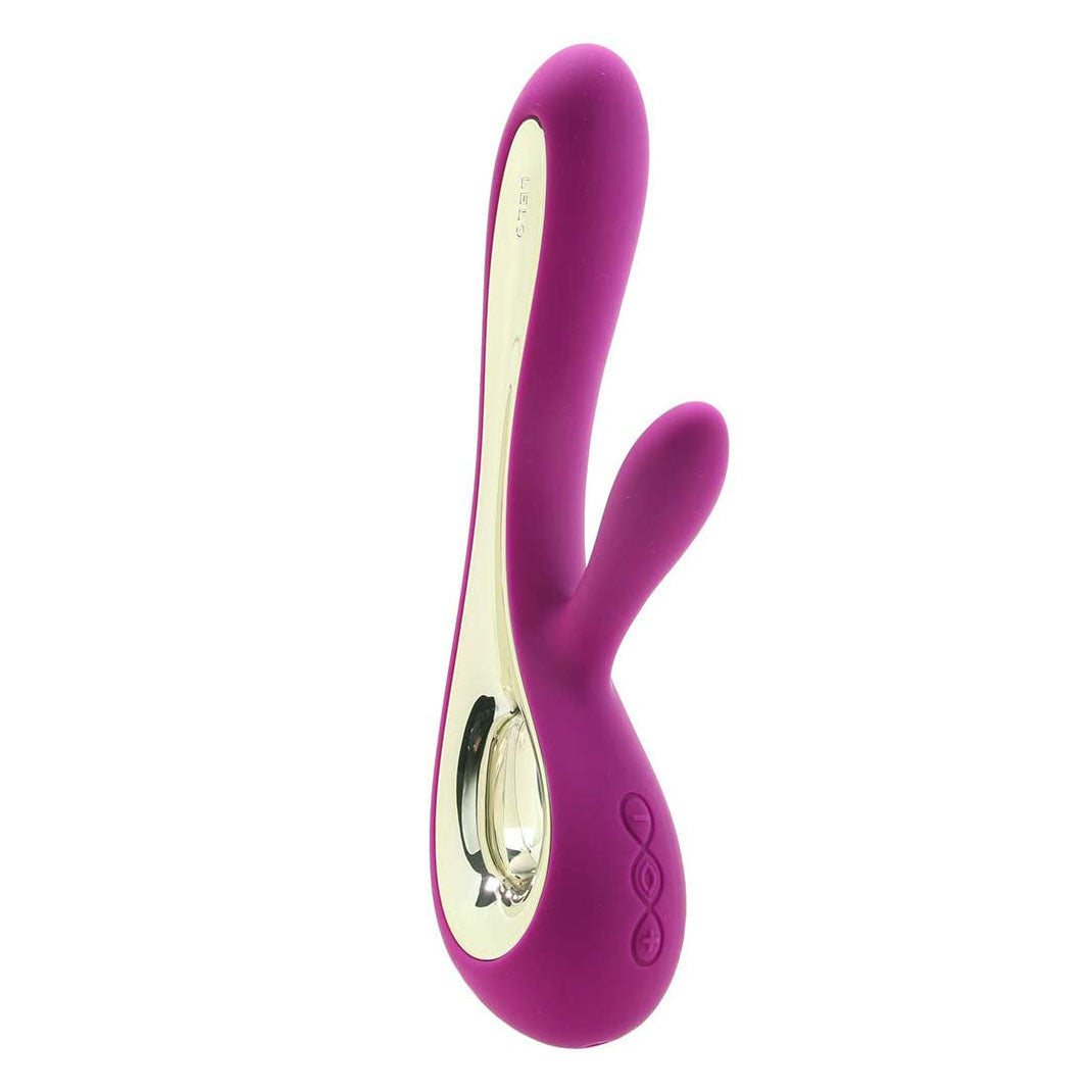 Vibrador doble conejo Lelo Soraya 2 en color rosa intenso