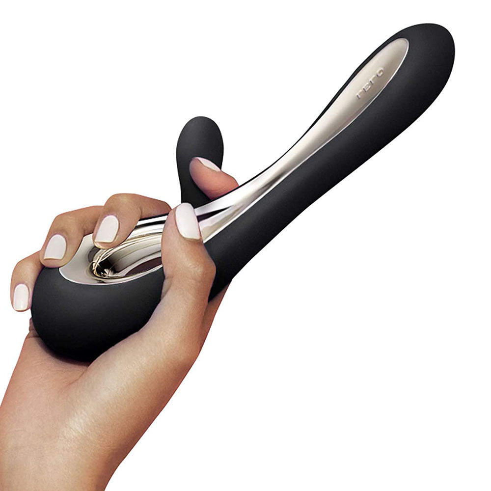 Vibromasseur Rabbit Double Lelo Soraya 2 Noir