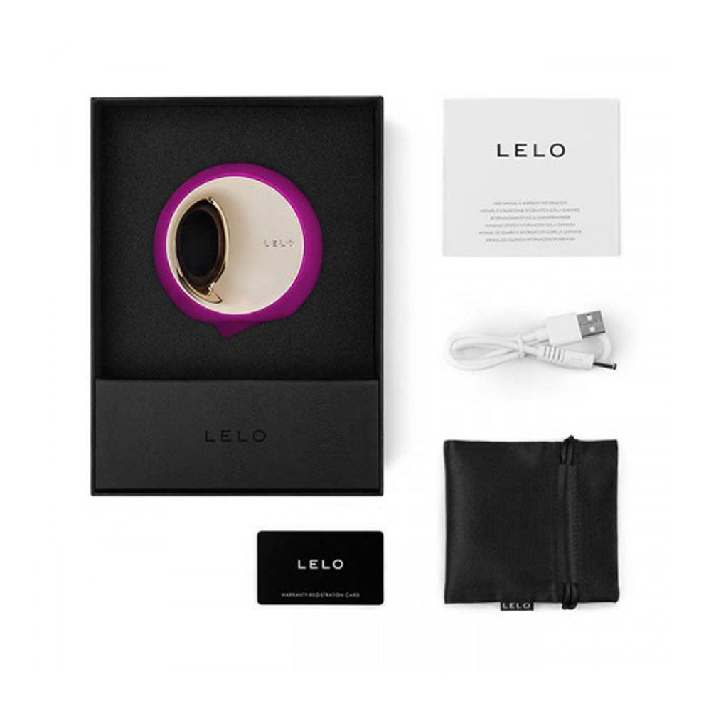 Estimulador sexual oral Lelo Ora 3 Deep Rose