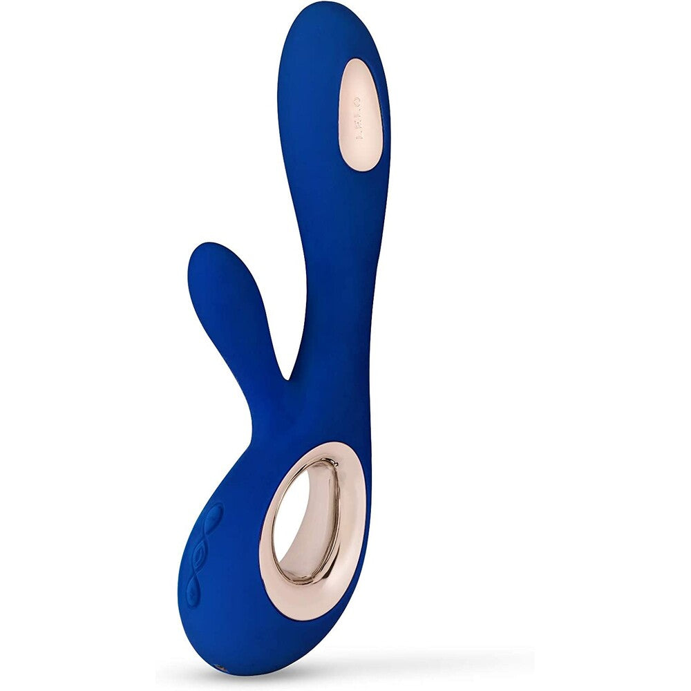 Vibrador doble recargable Lelo Soraya Wave Midnight Blue