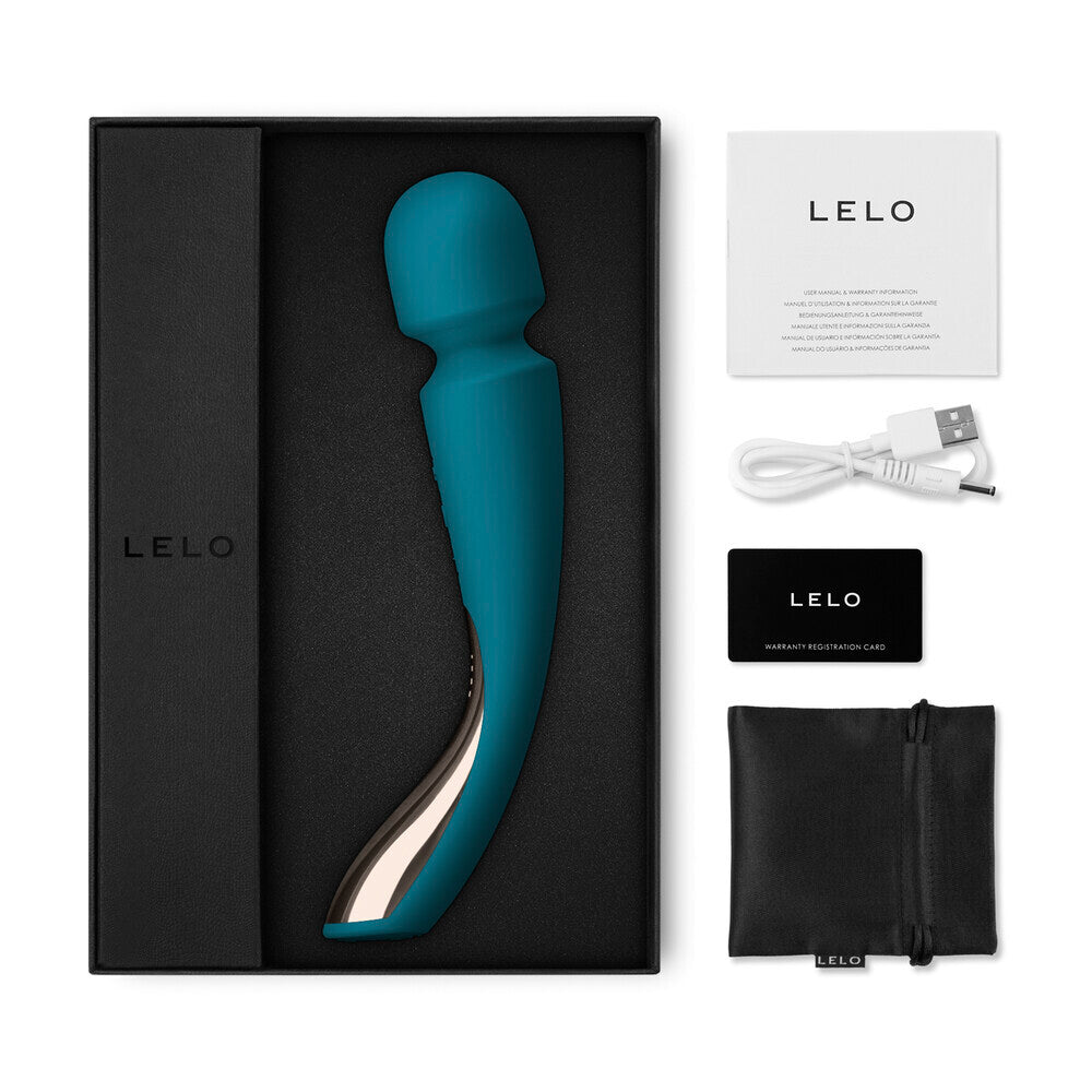 Varita mágica Lelo Smart Wand 2 Med Ocean Blue