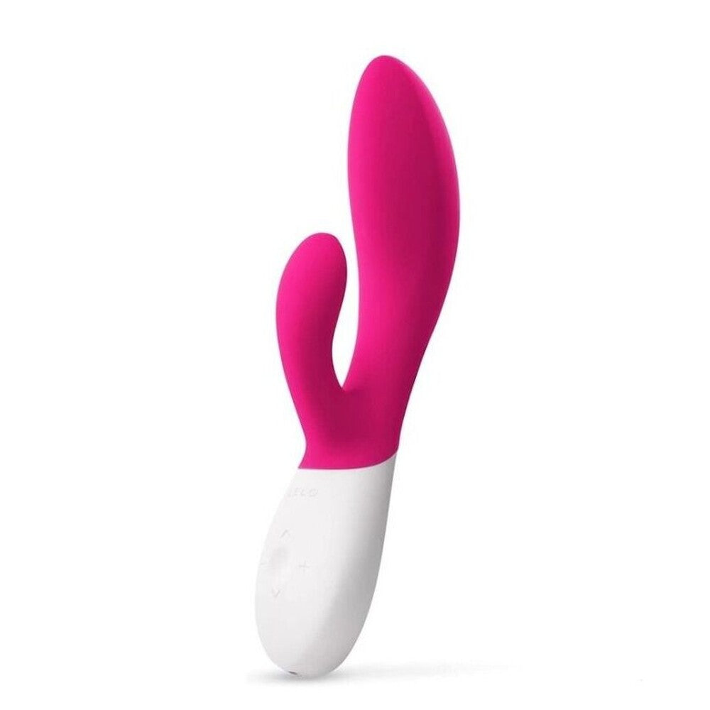 Vibrador recargable de lujo Lelo Ina Wave 2 color cereza