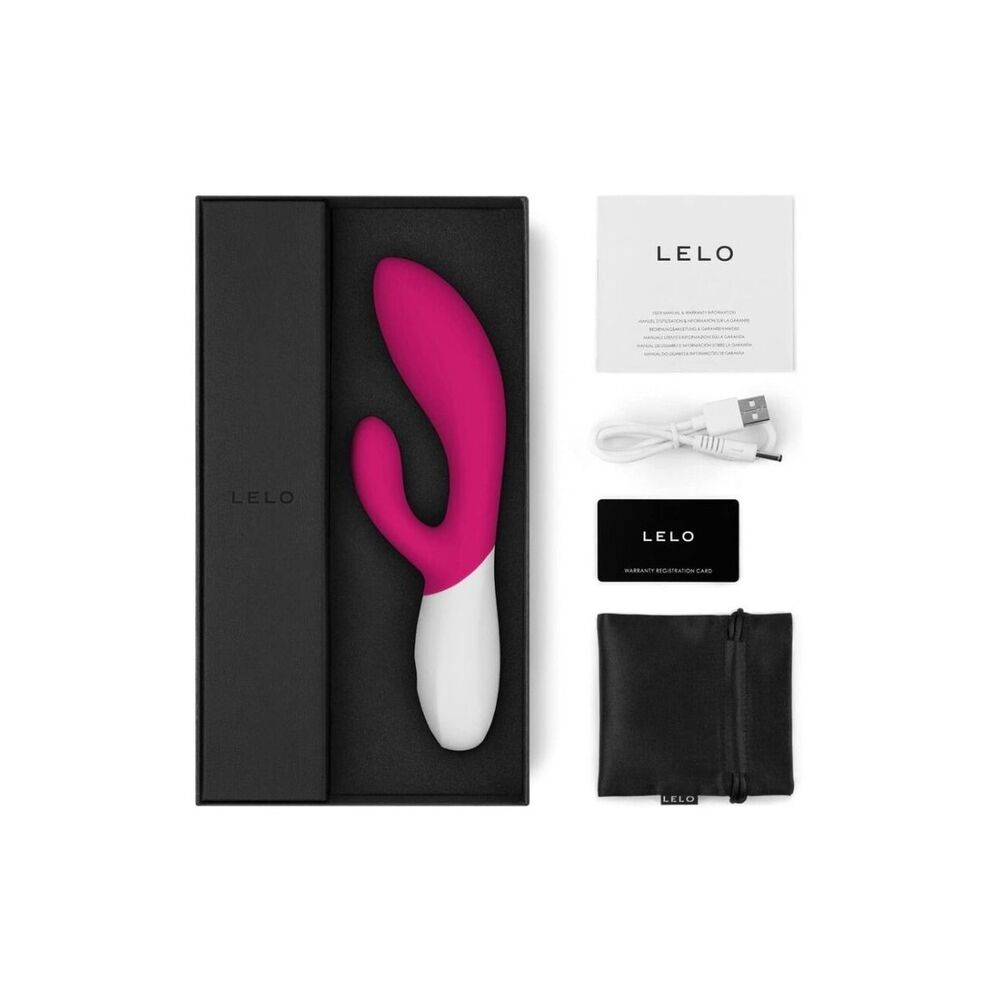 Lelo Ina Wave 2 Vibromasseur rechargeable de luxe Cerise