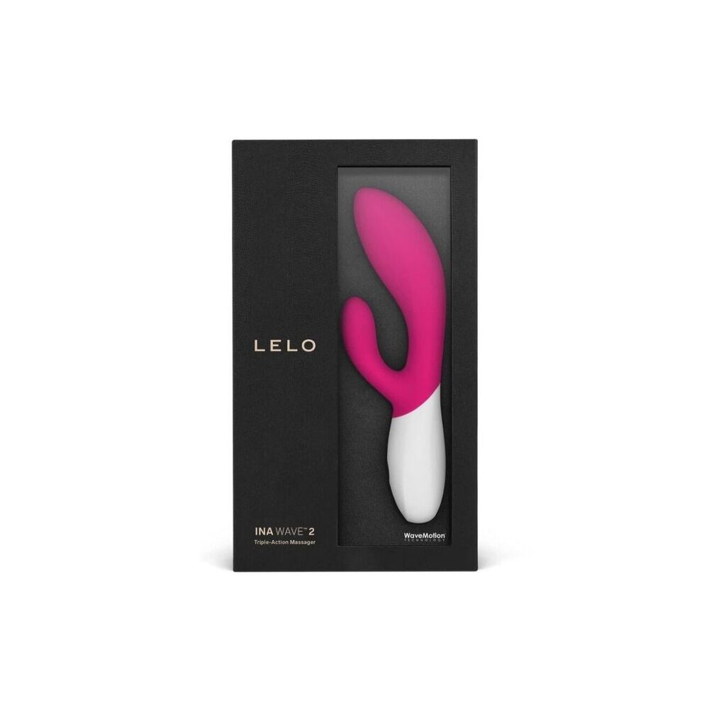 Lelo Ina Wave 2 Vibromasseur rechargeable de luxe Cerise