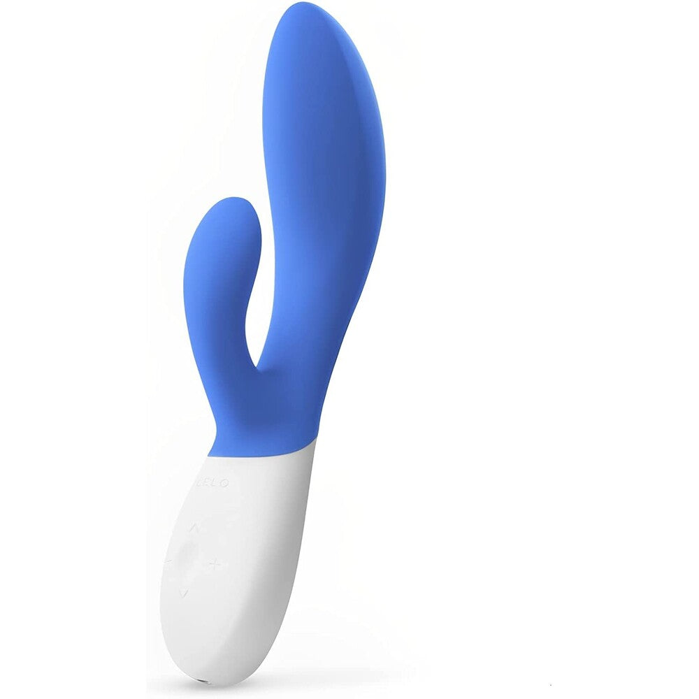 Vibrador recargable de lujo Lelo Ina Wave 2 azul