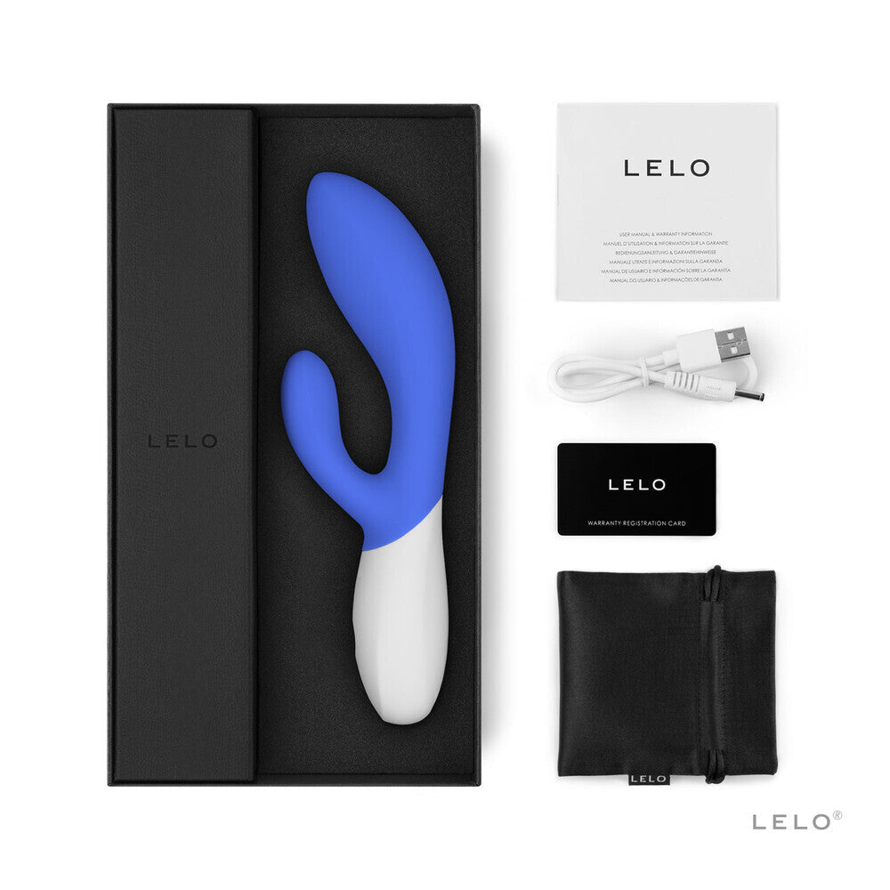 Lelo Ina Wave 2 Vibromasseur rechargeable de luxe Bleu