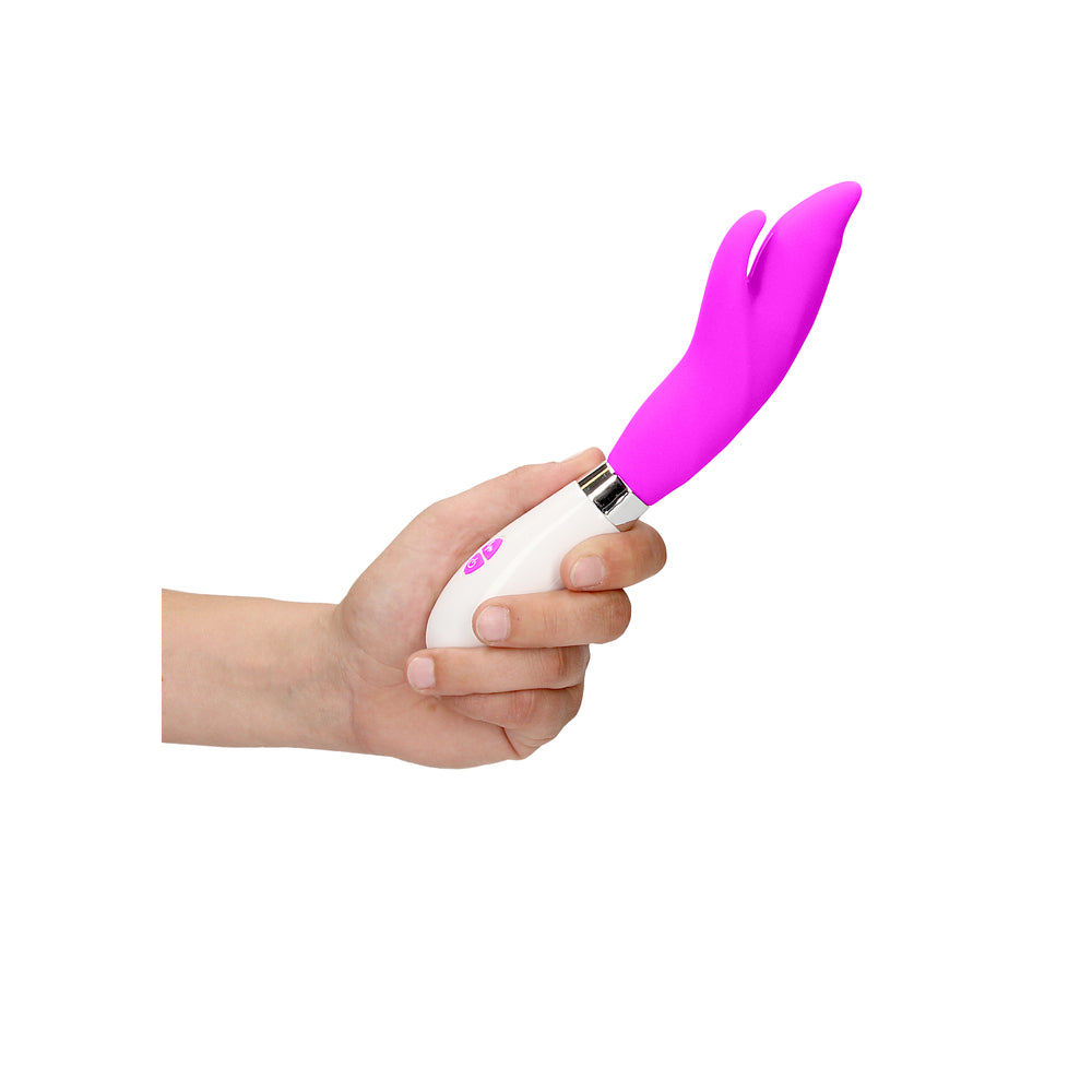 Vibrador estimulador de clítoris ultra suave Luminous Athos fucsia