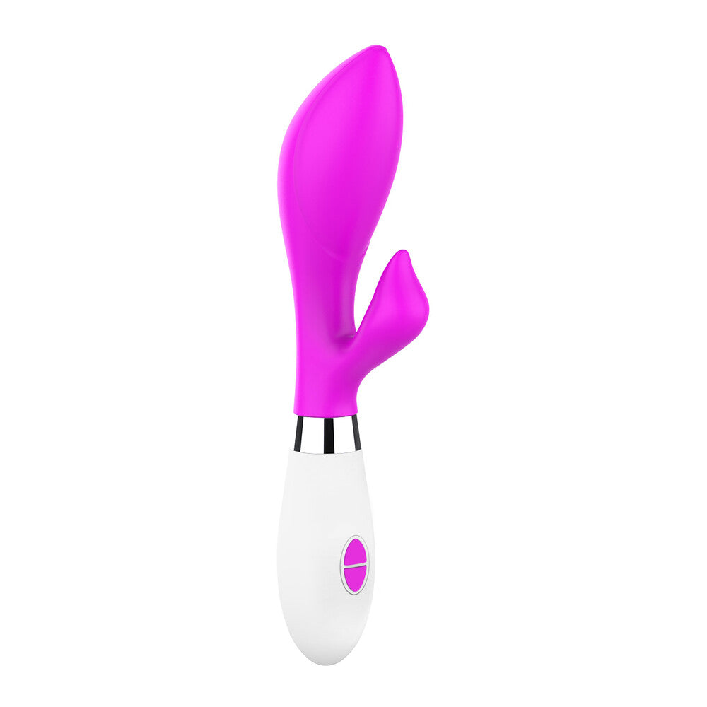 Vibrador estimulador de clítoris ultra suave Achelois luminoso fucsia